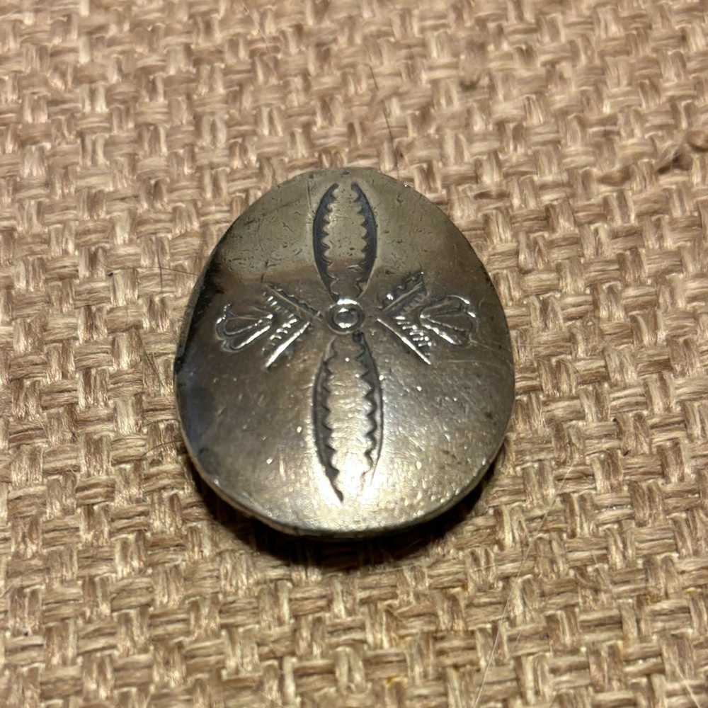 Vintage Navajo silver piece